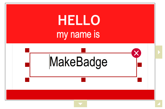 Free Hello My Name is Nametag Template of 2014 MakeBadge