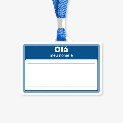 Olá meu nome é – Name Tag. ONT-05.