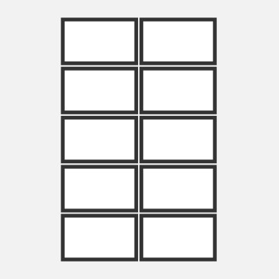 Horizontal Badge Insert-3-1/4×2″(3.25×2″)-82.6×50.8mm-BA4T-016