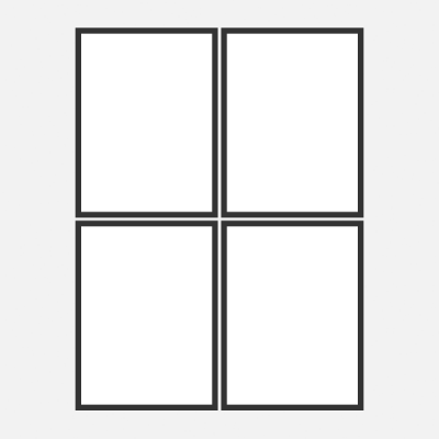 Vertical Badge Insert-3×4″-76.2×101.6mm-BA4T-023