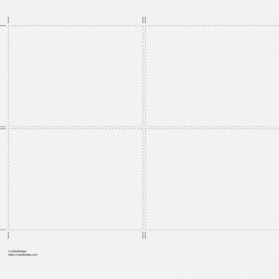 Horizontal Badge Insert-4×3″-101.6×76.2mm-BA4T-021