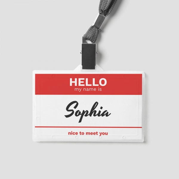 Reusable Name Badges vs. Custom Name Badges