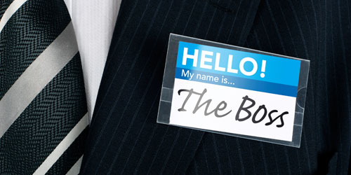 Employee name tags for business