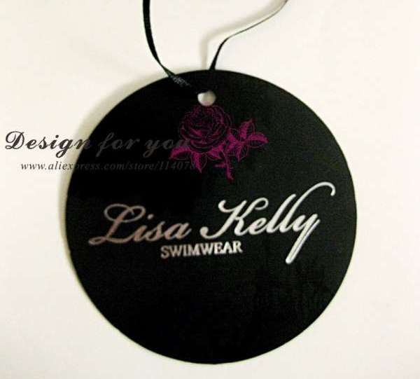 rounded clothing tag