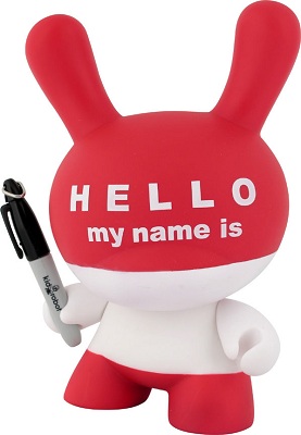 Hello my name is name tag template