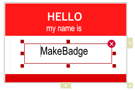 Free Hello My Name Is Nametag Template Of 2014 MakeBadge