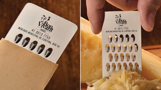 Tiny Cheese Grater Card