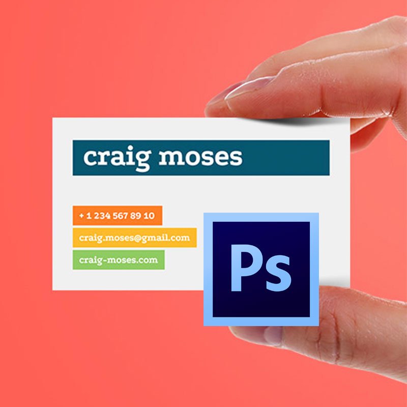 You are currently viewing How to make your Business Card using Adobe Photoshop CC in 5 minutes