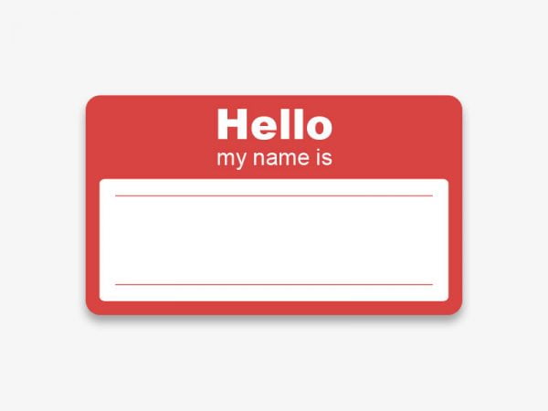 Name Tags Sizes Best Examples Design Tips And Tricks 