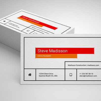Your Business Card from scratch